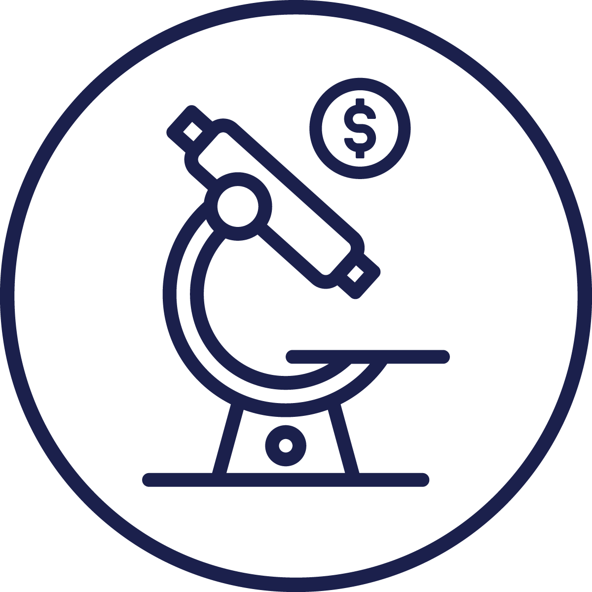 illustration of a microscope